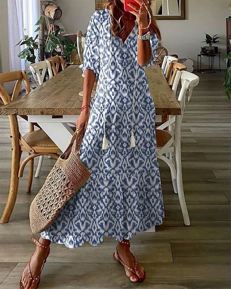 Elise™ | Boho kleit pehmendava kõhuga