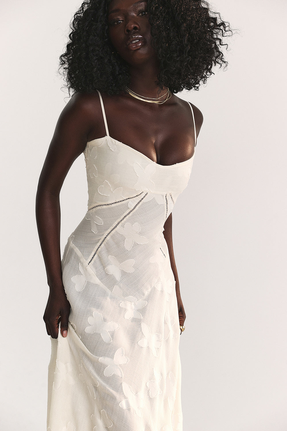 Paulette™ | Elegantne Pikk Kleit Korsetiga