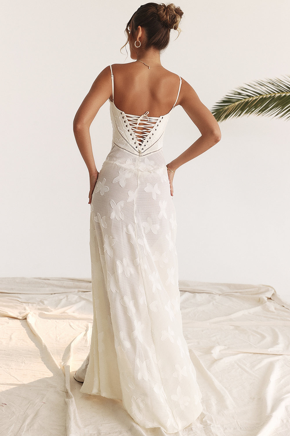 Paulette™ | Elegantne Pikk Kleit Korsetiga