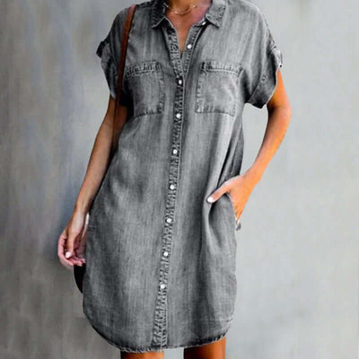 Xenia | Pehme denimkleit