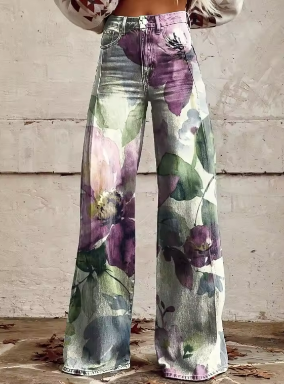 Šikid Boho Vintage Püksid unikaalse stiili jaoks