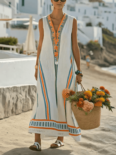 Iris Tikitud Linane Kleit