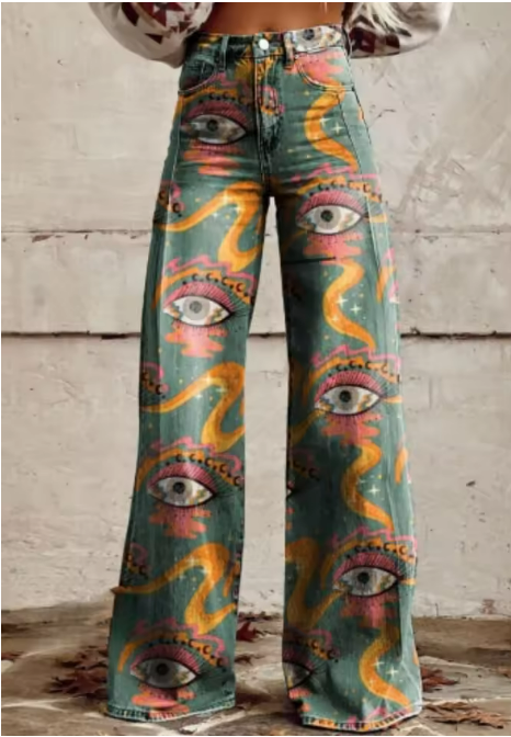 Trendikad Boho-Vintage püksid boheemlaslikuks välimuseks