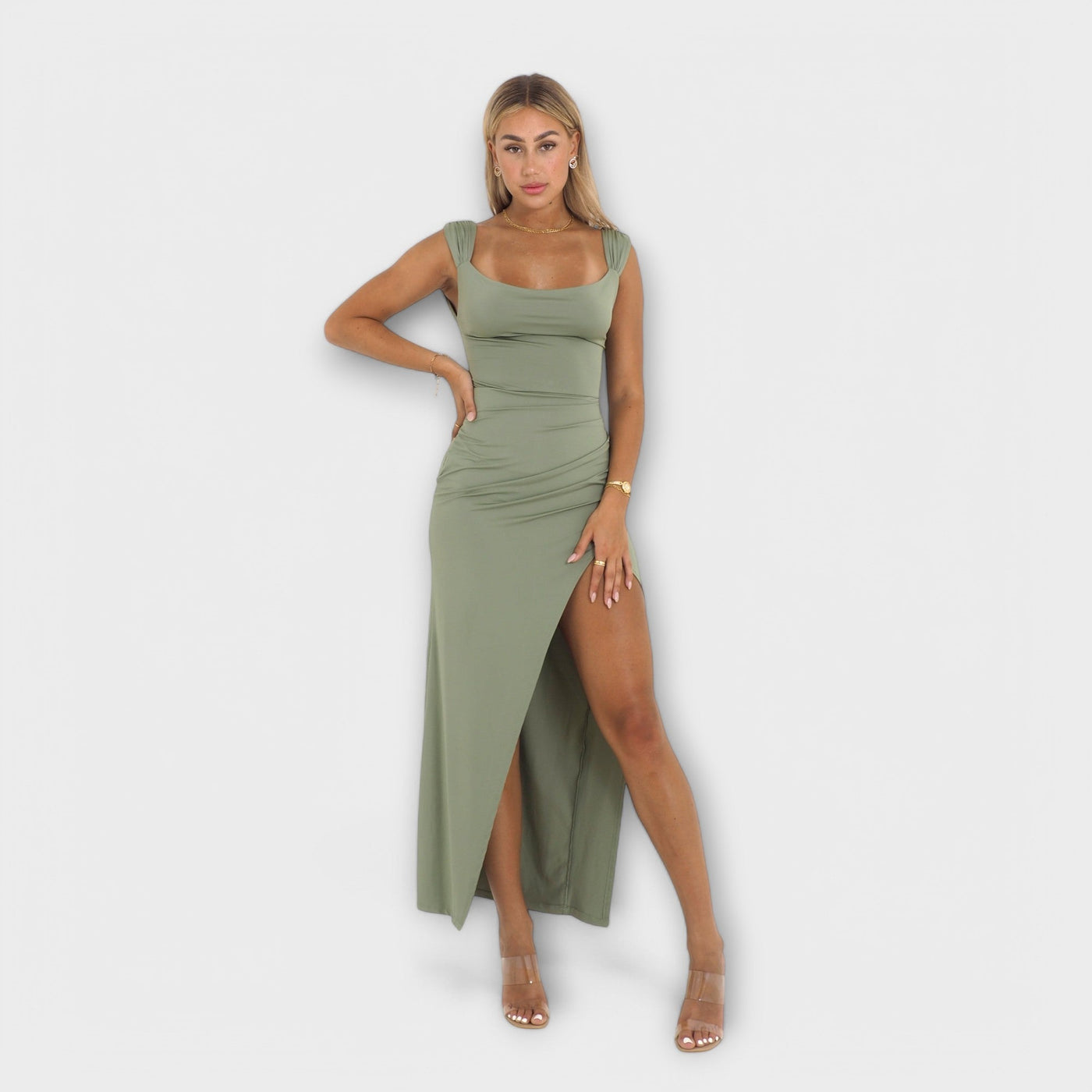 Ellie - Midi kleit