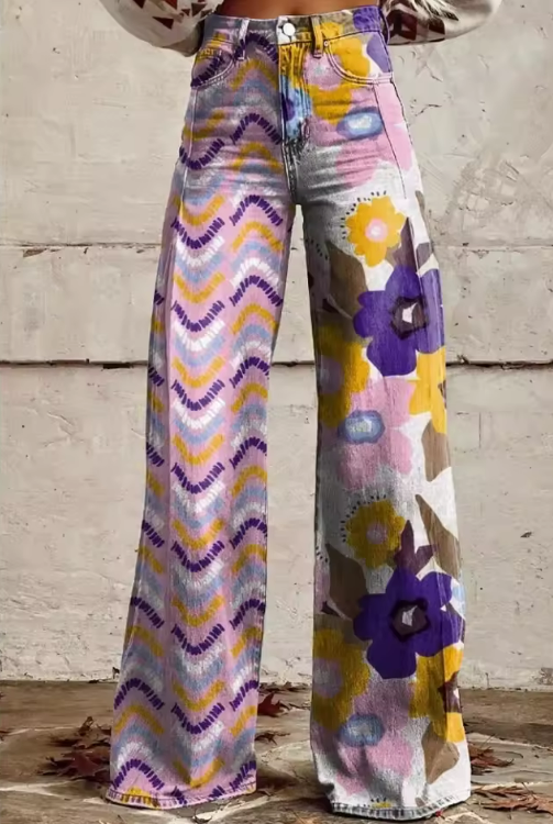Šikid Boho Vintage Püksid stiilse ja ainulaadse välimuse jaoks