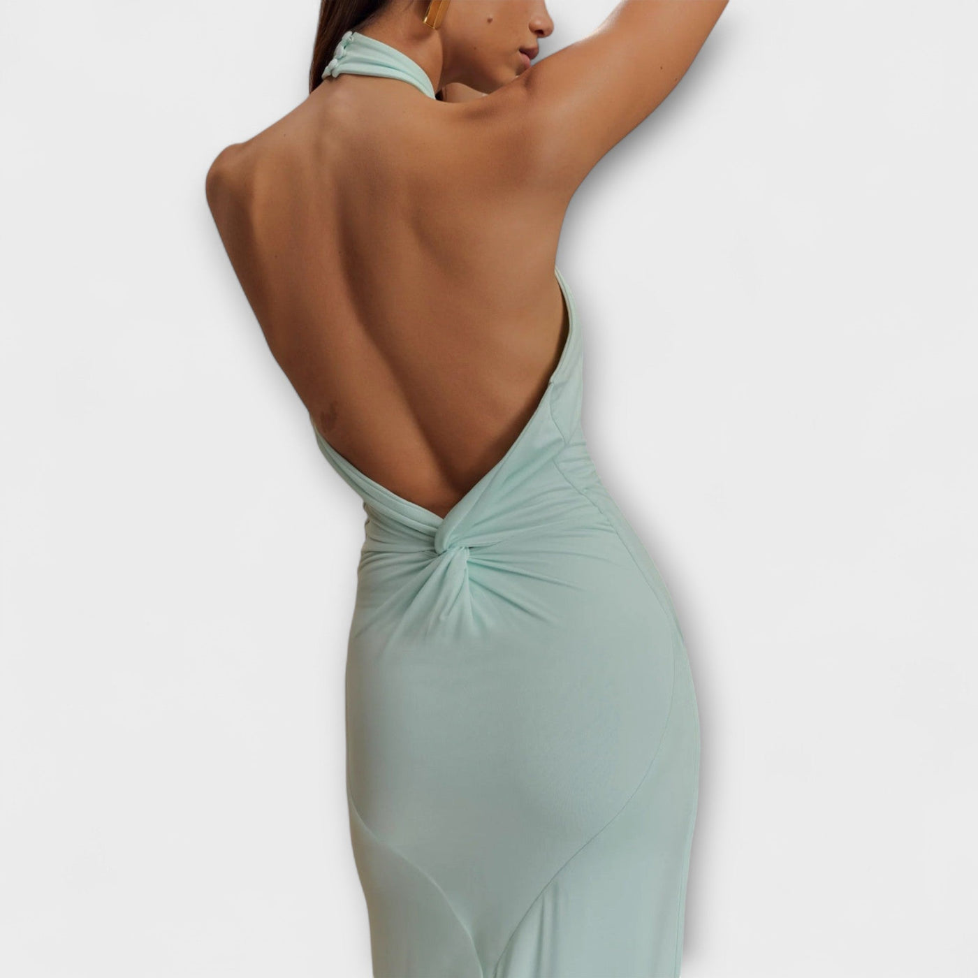 Lagune - Slinky Halter Maxi Kleit