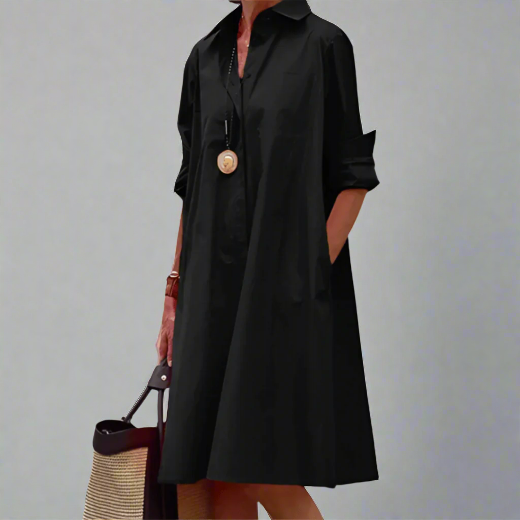 Sandrine | Elegantne ja Mugav Polo-Kleit