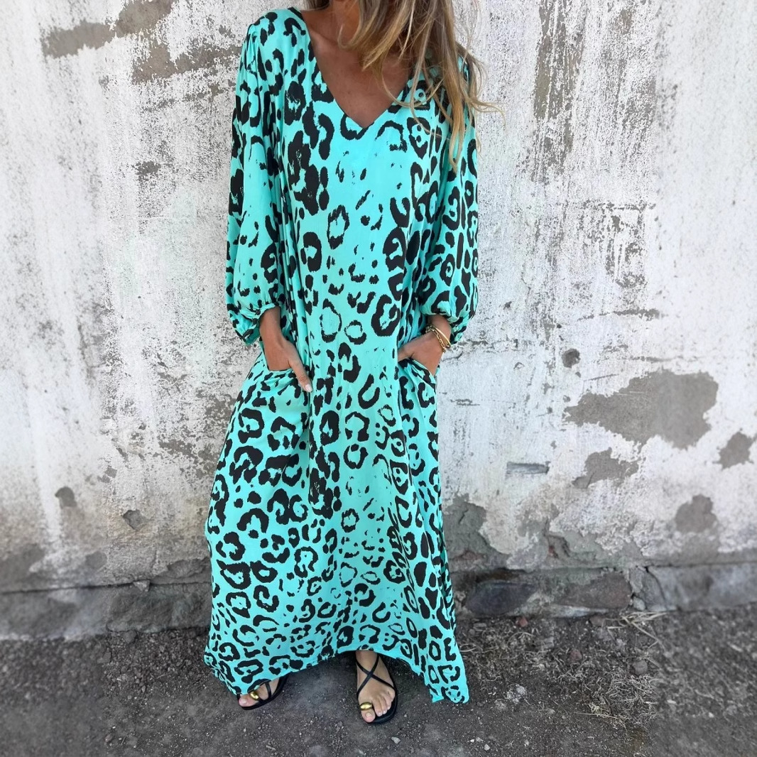 Denise | Leopardimustriga kleit