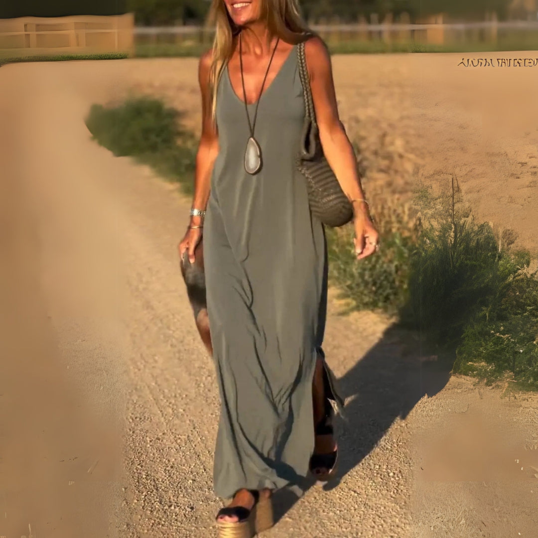 Élyse™ | Elegantne Maxi Kleidita V-kaelusega
