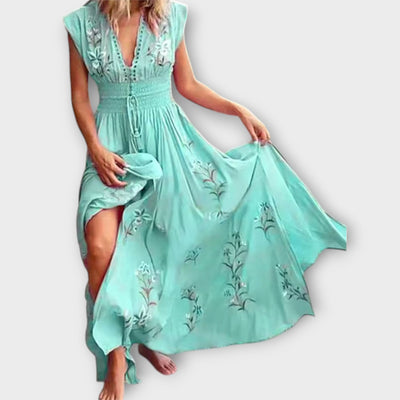 Felizia – Boho kleit imeliste tikanditega