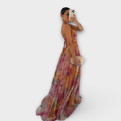Annai Mesh Maxi Kleid - Elegantne ja figuuri rõhutav