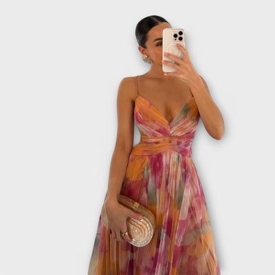 Annai Mesh Maxi Kleid - Elegantne ja figuuri rõhutav