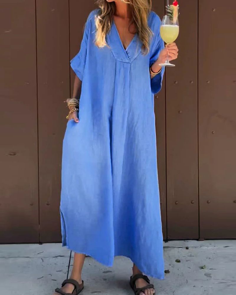 SAENE™ | Puuvillane Casual Kleit