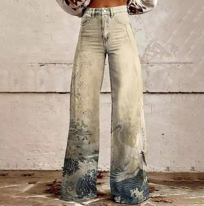 Stiilsed Boho Vintage püksid trendika välimuse jaoks