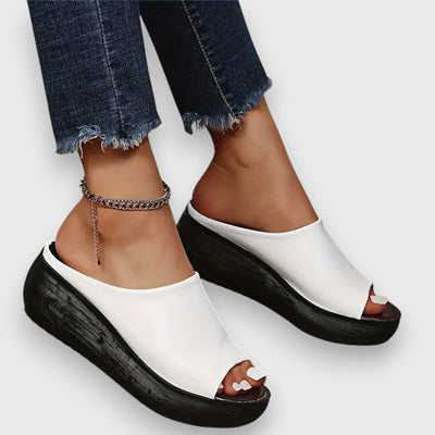 Amelie | Elegantne sandaal pehmest faux-nahast