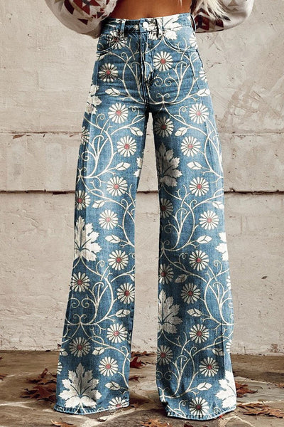Põnevad Boho Vintage püksid stiilse välimuse jaoks