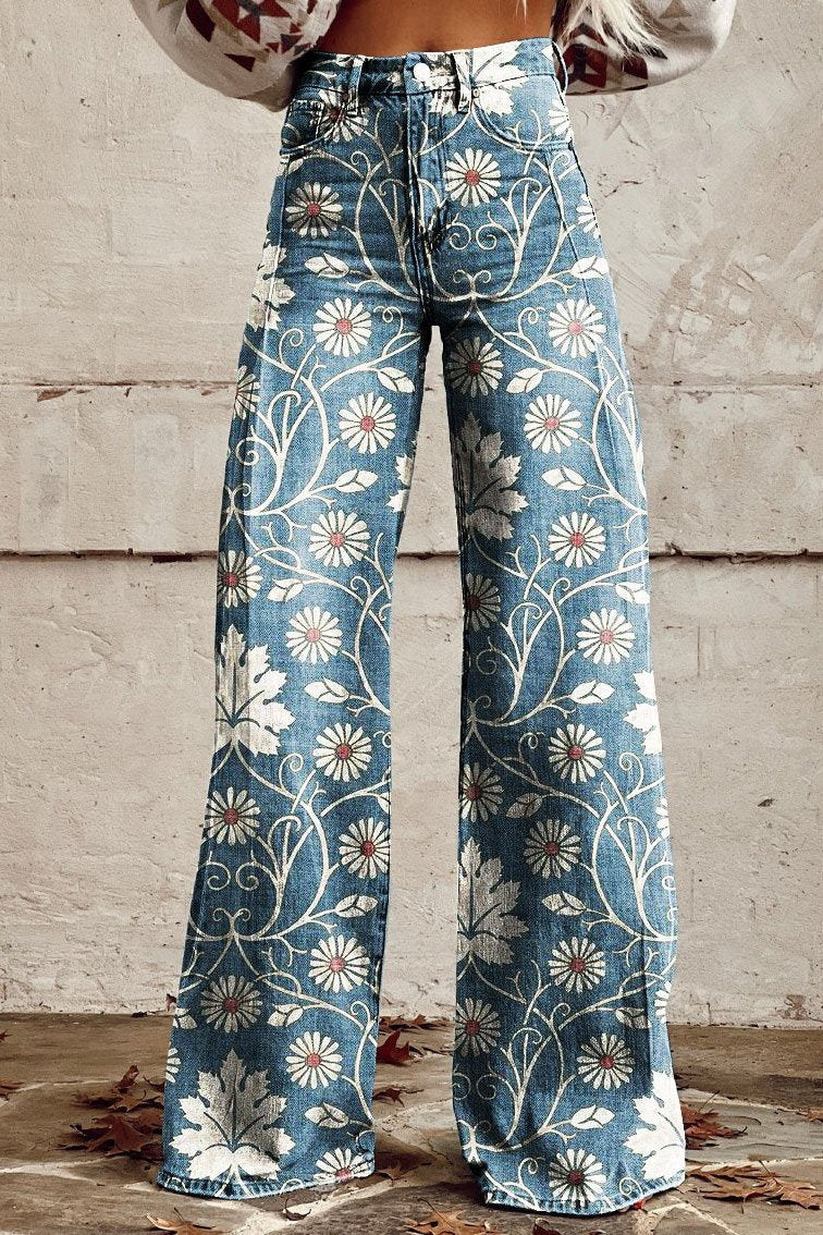 Põnevad Boho Vintage püksid stiilse välimuse jaoks