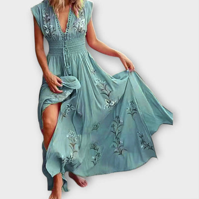 Felizia – Boho kleit imeliste tikanditega