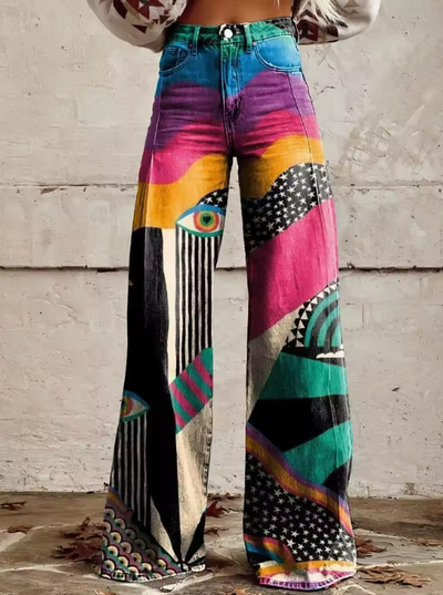 Stiilsed Boho Vintage püksid unikaalse välimuse jaoks
