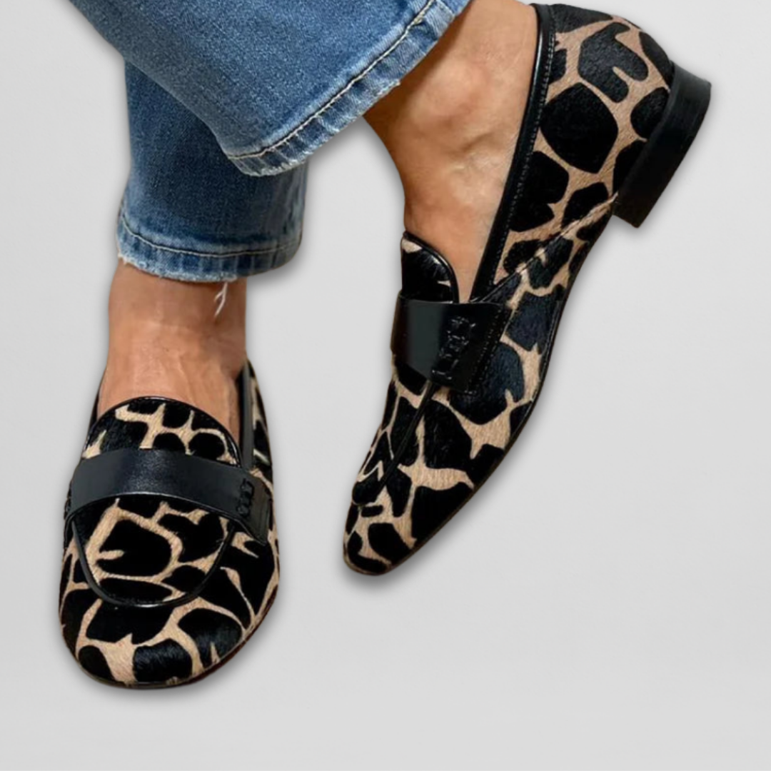 Priszilla | Loomamustriga Loafer