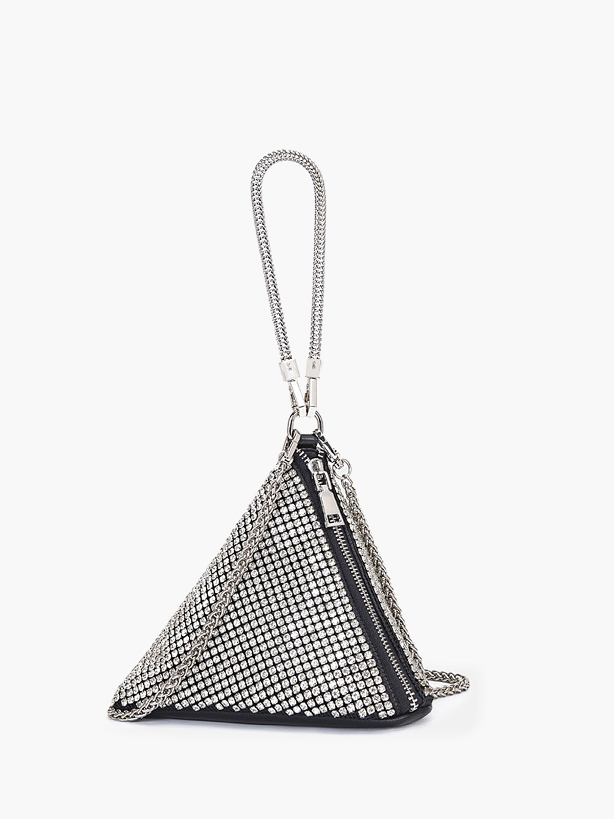 isabella™ Rhinestone Kolmnurga Mini Kott