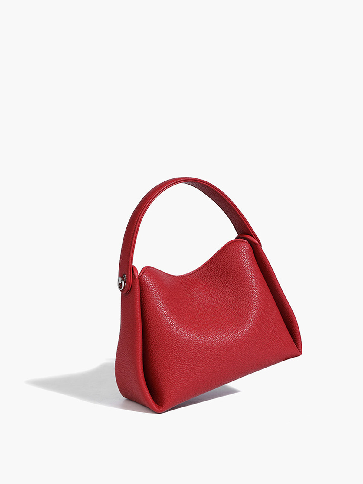 isabella™ Pehme Boxy Detail Crossbody Kott
