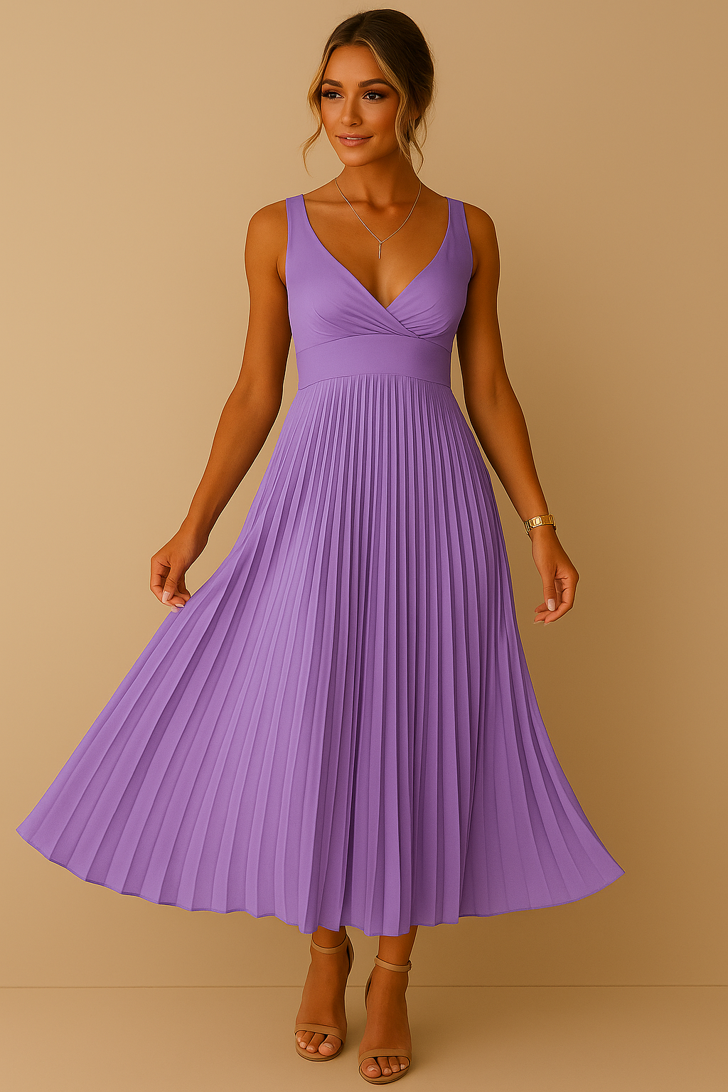CLAIRE™ | Lummav Krepuskloobi Kleid