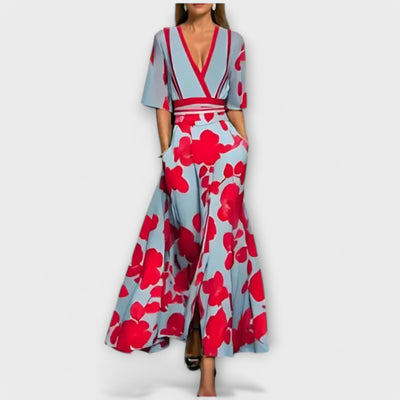 Elise - Elegantsed lillemustrilised kleidid