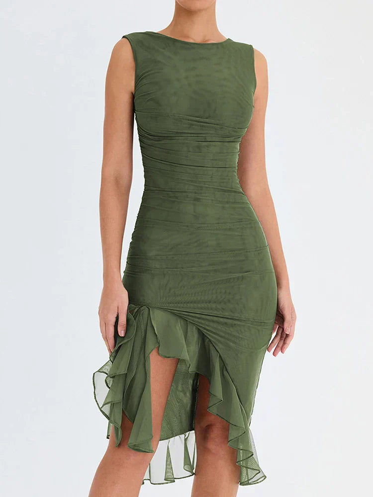 Nancy™ | Elegantne Midi Kleid
