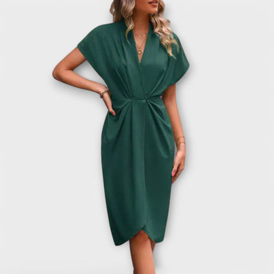 Serena - Midi-Wrap Kleit