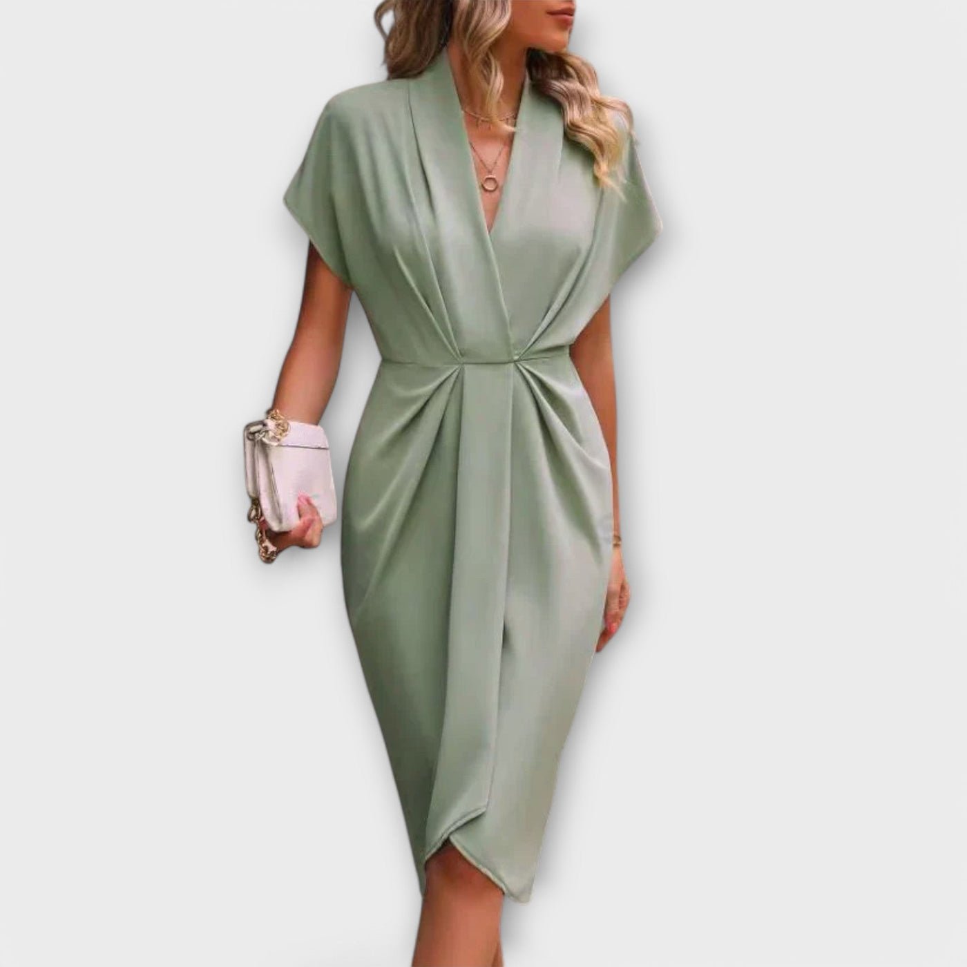 Serena - Midi-Wrap Kleit