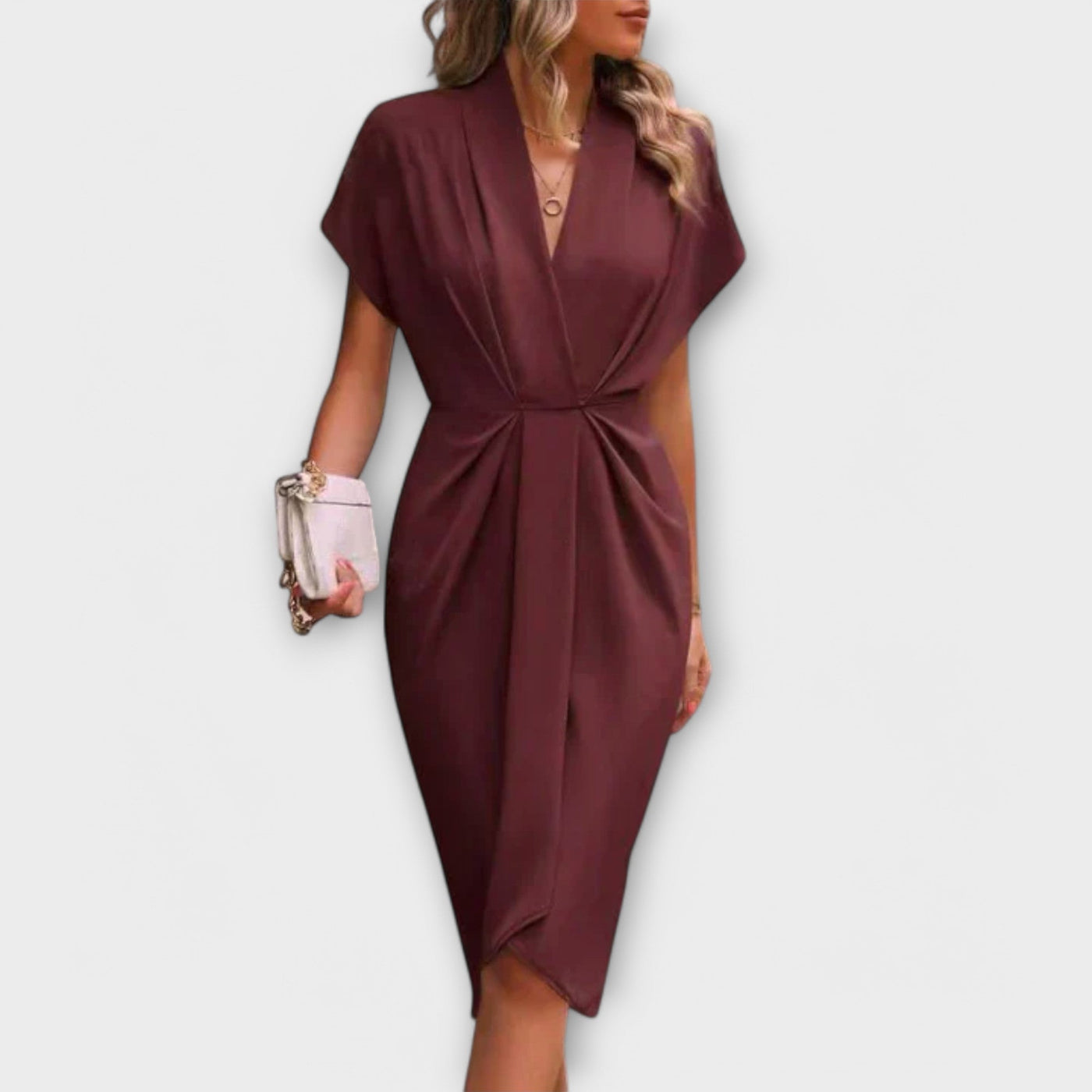 Serena - Midi-Wrap Kleit