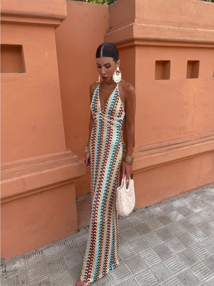 Roxanne™ | Seljata Kleit Halter Kraega