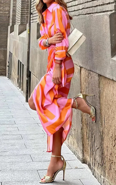 Amira™ | Elegantne Cache-Cœur Kleit