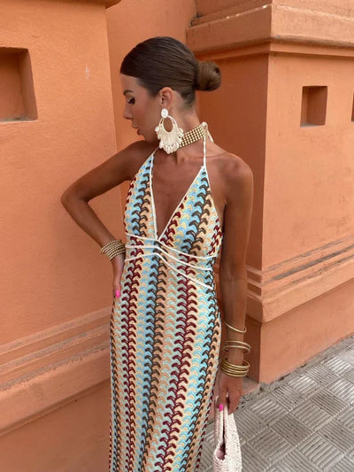 Roxanne™ | Seljata Kleit Halter Kraega