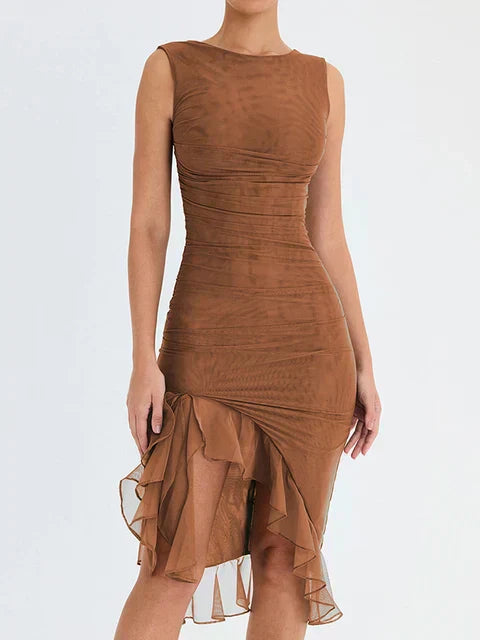 Nancy™ | Elegantne Midi Kleid