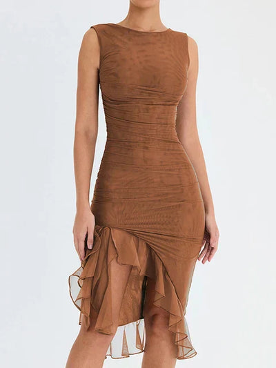 Nancy™ | Elegantne Midi Kleid