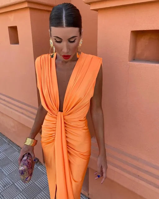 Moriah™ | Elegantne Plisseeritud Kleid