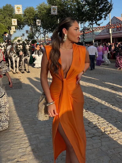 Moriah™ | Elegantne Plisseeritud Kleid