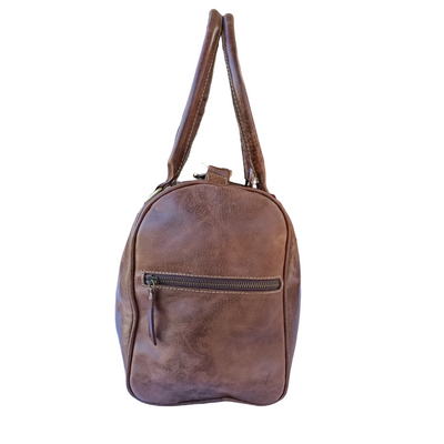 Hullu Hobuse Nahast Mini Duffel Kott