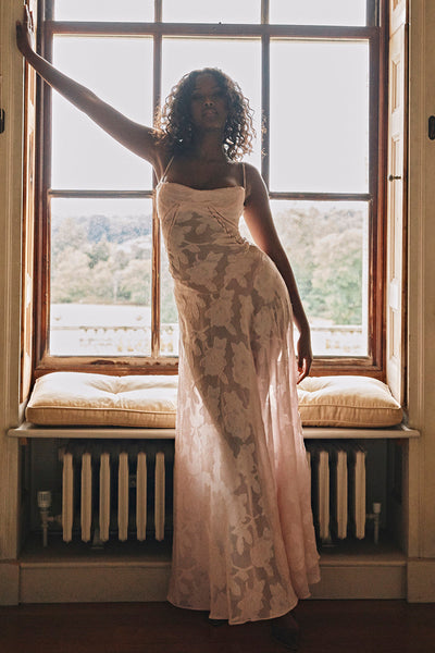 Paulette™ | Elegantne Pikk Kleit Korsetiga