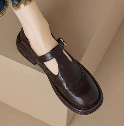 Isla | Elegantne Nahk-Mary Janes