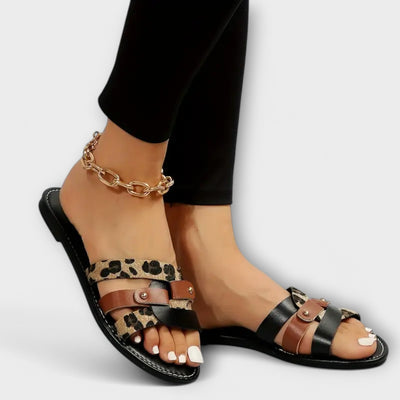 Leopard | Ristirihmade sandaalid