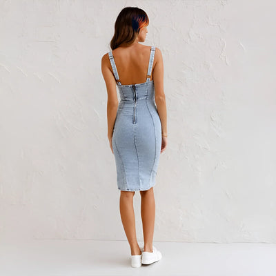 Arianna™ - Denim Kleid