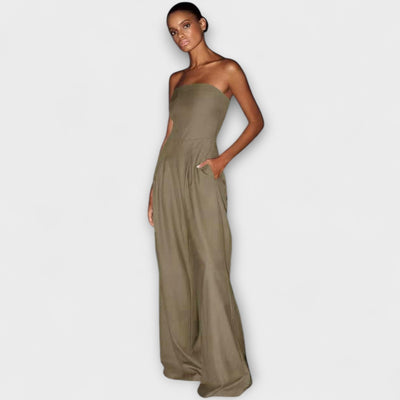 Amélie - Elegantne Õlapaeladeta Jumpsuit