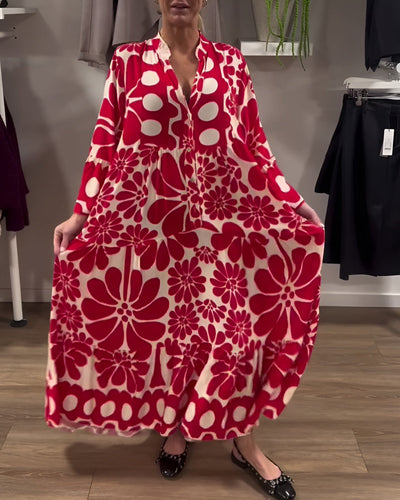 Marielle | Elegantne maksikleidi trükk