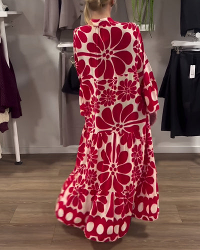 Marielle | Elegantne maksikleidi trükk