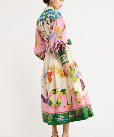 Dorthe™ | Elegantne Itaalia maxi kleit
