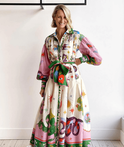 Dorthe™ | Elegantne Itaalia maxi kleit