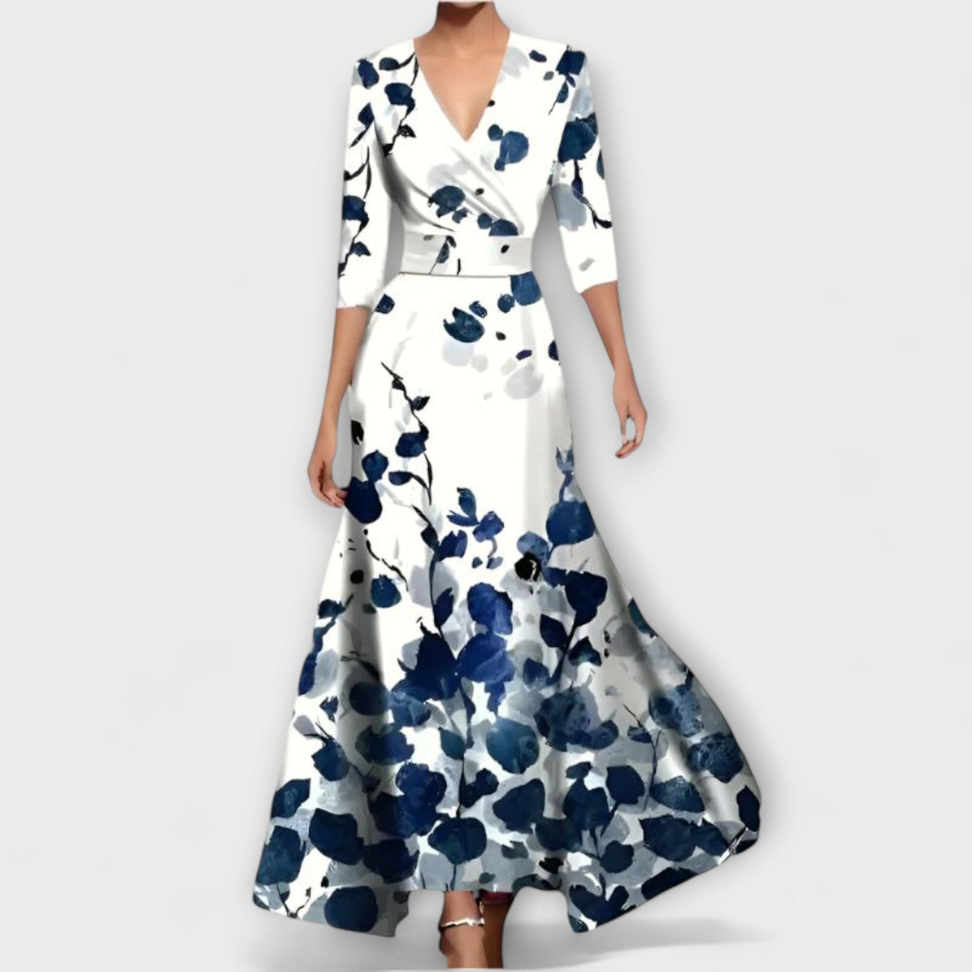 Alma - Elegantne Mouw Disain Naiste Kleid